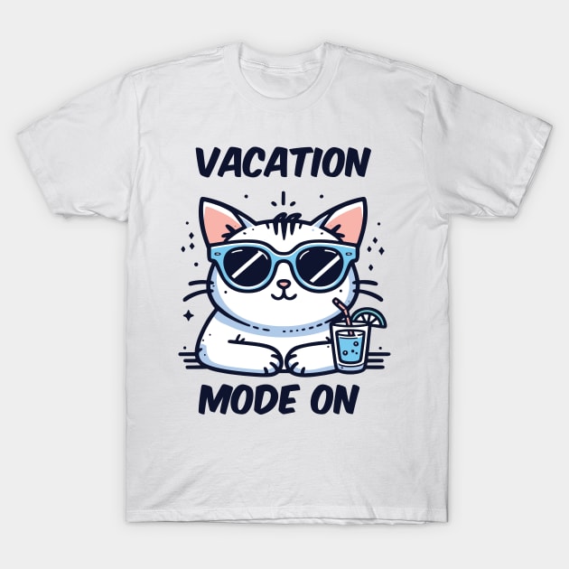 Vacation Mode On T-Shirt by CreativeSage